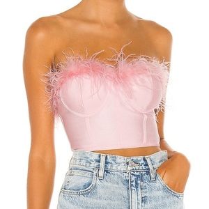Superdown Ramona bustier top